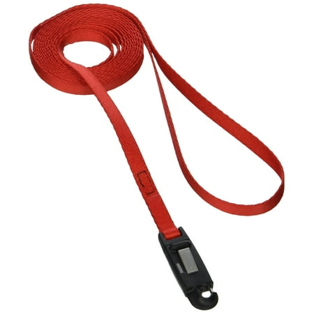 LI'L PALS 6 Foot Dog Leash Red with a Width of 5/16 in., All nylon products are carefully and neatly finished for the best look and durability By Coastal