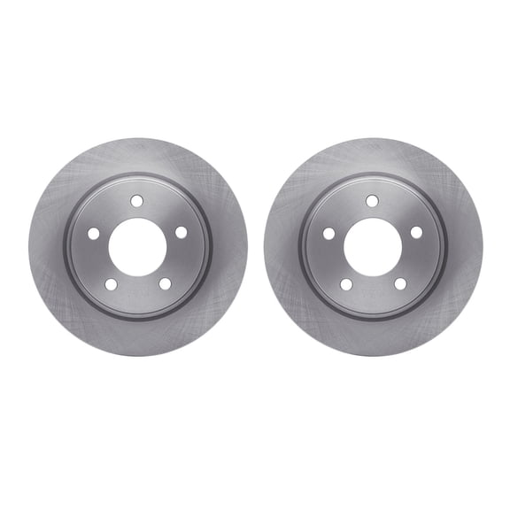 Dynamic Friction Company Rear Brake Rotors 6002-80040