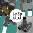 thumbnail image 4 of HLONK easy installs Toilet Handheld Bidet Sprayer with 1 In 2 Out Valves Small Faucet Sprayer Set Suitable for person Health, 4 of 11