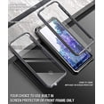 thumbnail image 4 of Poetic Guardian Series Case Designed for Samsung Galaxy S20FE Case, Full-Body Hybrid Shockproof Bumper Cover, Without Built-In-Screen Protector, Black/Clear, 4 of 5