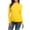Yellow, variant on Christmas Gift Womens Basic Tops Solid Color Turtleneck Long Sleeve Knitting Tshirt Slim Blouse Tops Yellow