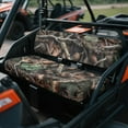 thumbnail image 2 of Yuyamidu Camo Hunting Mule Seat Cover Split Back UTV Seat Covers Compatible Fits for 3000 3010 3020 4000 4010 2001-2023 2025 Full Protection Pine Cone UTV Bench Seat Cover, 2 of 7