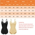 thumbnail image 5 of Bodysuit for Women Tummy Control Shapewear Seamless Sculpting Thong Body Shaper Tank Top, 5 of 10