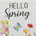 thumbnail image 4 of Northlight Butterflies and Flowers "Hello Spring" Outdoor Garden Flag 18" x 12.5", 4 of 5