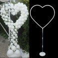 thumbnail image 1 of Juego de arco de columna con globos de amor, soporte de columna con marco de globo de corazón, decoración para bodas, cumpleaños, fiestas de bebés, 1 of 11