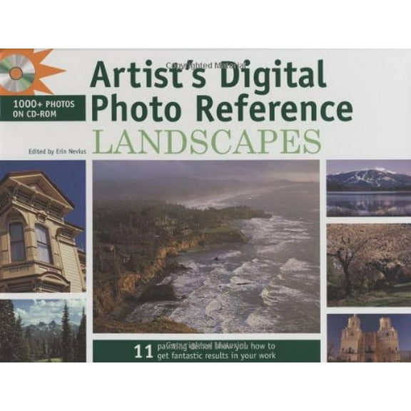 Pre-Owned Artists Digital Photo Reference Landscapes (Hardcover-spiral) 1581809018 9781581809015