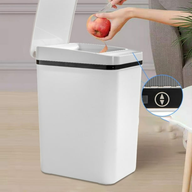 2 Poubelles De Salle De Bain, Poubelle Intelligente Sans Cont