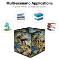 thumbnail image 2 of Map section Foldable Storage Bins with Handle, 10.8"x10.5"x10.6", Large Capacity, Storage Baskets, Storage Basket, Storage Cubes, 2 of 6