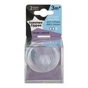 Tommee Tippee Closer to Nature Anti Colic Nipples 3m+ - 2 CT
