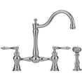 thumbnail image 2 of Franke FF7080A Widespread Kitchen Faucet, 2 of 2