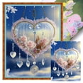 thumbnail image 1 of Hilo Algodón Bordado 11CT Impresión Punto Cruz Amor Rosa Nieve Ensueño 40x53cm, 1 of 9