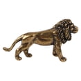 thumbnail image 4 of KDJ Brass Lion Figurine Statue House Office Table Decoration Animal Figurines Toys - for Home Decor, 4 of 10