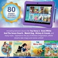 thumbnail image 7 of Contixo 10" Kids Tablet Bundle, 80 FREE Disney eBooks, Kids Watch, Case, Stylus, 32GB, Parental Controls, Tablet for kids 3-7 - Purple, 7 of 7