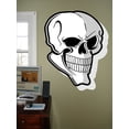 thumbnail image 2 of Wallhogs Skull I Cutout Wall Decal, 2 of 2