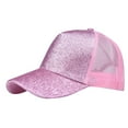 thumbnail image 2 of Windfall Women Summer Baseball Cap Anti UV Mesh Ponytail Hat Adjustable Outdoor Sports, 2 of 7