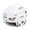 thumbnail image 1 of Brendan Shanahan Casque de Hockey Blanc Signé, 1 of 2