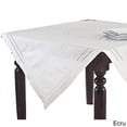 thumbnail image 3 of Saro Lifestyle Embroidered and Hemstitched Tablecloth, 3 of 5