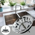 thumbnail image 5 of Kitchen Sink Strainer Replacement Basket 3.14 Inch Stainless Steel Replacement Kitchen Sink Strainer Waste Drain Plug, 5 of 13