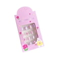 thumbnail image 6 of Tnobhg 24Pcs Kids Fake Nail Kawaii Kids Fake Nail Art Stickers Set Creative DIY Nail Kit for Nail Decorations, 6 of 7