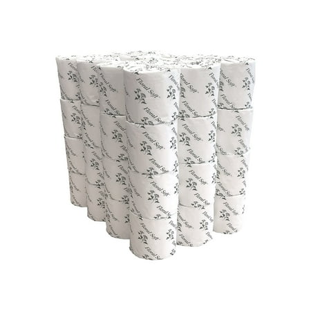 Floral Soft 2-Ply Standard Toilet PaperWhite B448