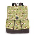 thumbnail image 1 of Balery Running Beagle Mochila de Cuero para Mujeres, Gran Capacidad, Bolsa de Viaje Multifuncional, Mochila de Cuero y Bolsa de Hombro para Mujeres, 1 of 4