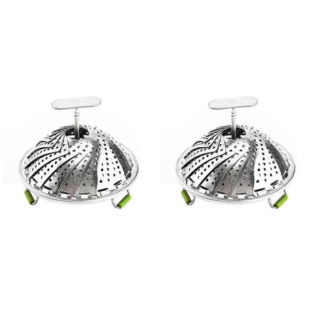 Stainless Steamer Basket,for Cooking,Fit Various Size Pot(5.1-9Inch)