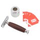 thumbnail image 2 of Kit De Afeitado Manual, Kit De Afeitado Portátil De aleación De Doble Filo Antideslizante Con Soporte Para Uso Doméstico Para Hombres, 2 of 7