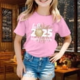 thumbnail image 2 of TZEWGL Cute Shirt For Toddler Print Round Neck Loose Short Sleeve Clothes For Baby size 2-3T, 2 of 4