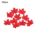 thumbnail image 2 of Cheers.US 50Pcs/Bag Artificial Fall Leaves Faux Fall Color Maple Leaves Decoration Fake Maple Left Art for Craft, Wedding, Festival, Party, Thanks-Giving and Outdoor Decorating, 2 of 7