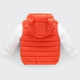 thumbnail image 5 of Herrnalise Toddler Puffer Jacket Toddler Kids Baby Boys Girls Fashion Cute Solid Color Windproof Padded Clothes Jacket Hooded Coat Toddler Winter Jacket, 5 of 5