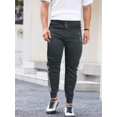 thumbnail image 4 of Jogger Pants Hombre De Felpa Gym Pans Pantalones Cargo Bolsa, 4 of 4