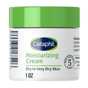 Cetaphil Moisturizing Cream Travel Size, For Dry to Very Dry Sensitive Skin, 1 oz