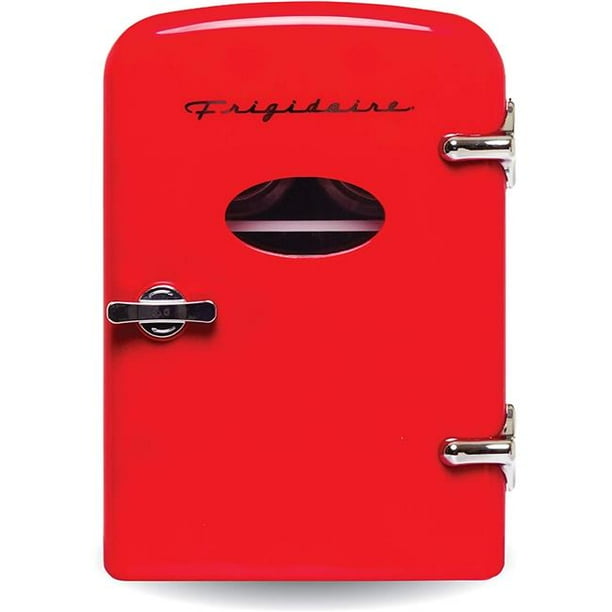 Frigidaire 6Can Retro Mini Beverage Refrigerator, Red