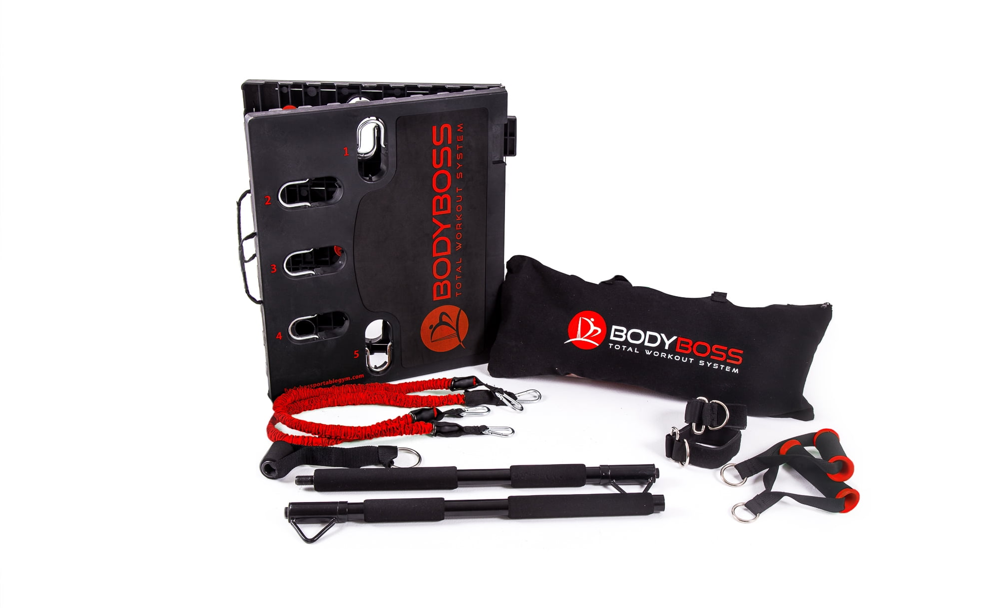 BodyBoss 2.0 - Full Portable Home Gym Workout Package + Resistance