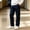 A169 Navy, variant on Trikvn Boys Solid Dress Pants Classic Fit Formal Trousers Elastic Waistband School Uniform Suit Pants with Side Pockets