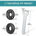 thumbnail image 2 of Piezas de repuesto para su arsenal de herramientas, llave de repuesto para amoladora angular, funciona para marcas sólidas y duraderas, uso prolongado (4,5", 5"), 2 of 5