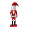 thumbnail image 2 of Accesorios de Diseño de Escena de Decoración de Estatuilla de Papá Noel Cascanueces para Dormitorio de Vacaciones Sunnimix Figurita de Cascanueces, 2 of 8