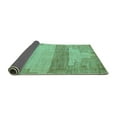 thumbnail image 2 of Ahgly Company Indoor Rectangle Oriental Turquoise Blue Modern Area Rugs, 7' x 10', 2 of 4