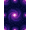 Purple Blue, Pattern 6, variant on ODIKA Astronaut Theme With Rockets Stars And Planets Galaxy Universe Refined for Dining Room, Large Office, Lounge, Non-Slip Chair-Friendly
