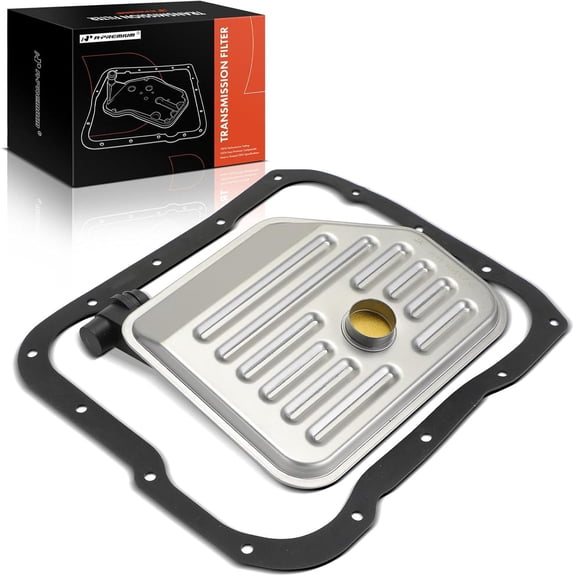 A-Premium Automatic Transmission Fluid Filter with Pan Gasket, Compatible with Hyundai Elantra, Sonata, Accent, Santa Fe, Scoupe, Tiburon, XG300, XG350 & Kia Optima, Sedona, Rondo, Magentis, Sephia