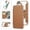 Brown, variant on For Samsung Galaxy S25 5G / S24 5G Wallet Cell Cover, RFID Blocking, PU Leather,Compatible With MagSafe , With Flip Card Holder, Ultra Thin Electroplated Rotating Bracket Magneti Protective Cover
