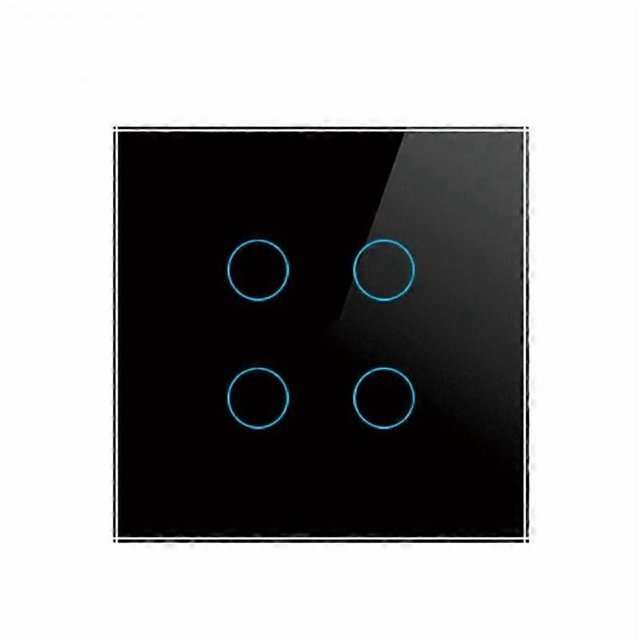 Tuya WiFi Smart Light Switch With Neutral Wire 1 2 3 4 Gang Touch Sensor