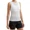 White, variant on Qualidyne Women’s Sleeveless Cycling Base Layer, Ultra-Light Mesh Bike Undershirt with Quick-Dry Moisture-Wicking Stretch