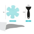 thumbnail image 2 of TSV 40pcs Bathtub Stickers Non-Slip, Shower Safety Treads Adhesive Appliques with Scraper, 2 of 5