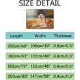 thumbnail image 2 of SKYSONIC Area Rug Cute Golden Retriever Dog Nursery Rug Floor Mat Kids Playing Mat for Living Room Bedroom, 63x48 in, 2 of 6