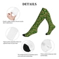 thumbnail image 5 of Rateoe Big Colorful Avocados Compression Socks for Women and Men 20-30mmHg-Circulation Support Socks Knee High Nurse Pregnant Running Medical and Travel Athletic, 5 of 7