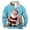 Sky Blue@GC@, variant on CONZONE Christmas Mens Lined Sweatshirts Crewneck Sweatshirt for Men Thick Xmas Graphic Long Sleeve Half Zip Fashion Fall Winter Workout Clothes