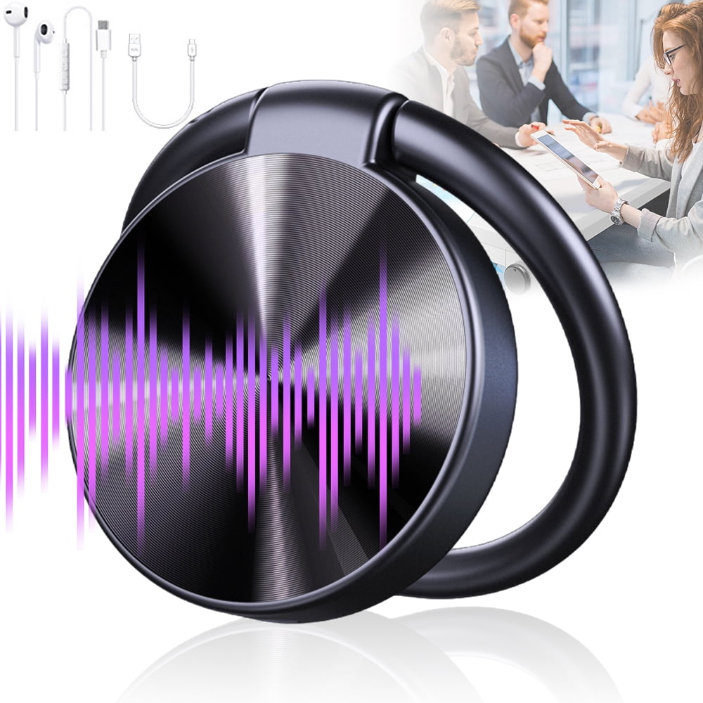 Keychain Built-In Spy Recorder, Noonedibs, Includes 16Gb Memory, Hidden Camera, Background Noise Elimination, Automatic Voice Recognition, Black