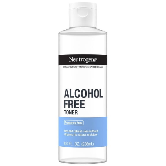 Neutrogena Alcohol-Free Daily Facial Toner, Hypoallergenic 8.0 fl oz Pack of 2