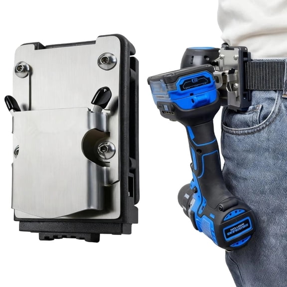 Belts Mounted Drill Holders With Double Locking Mechanism For Largest Security